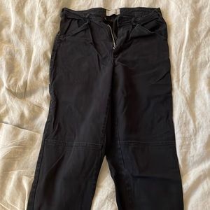 Everlane black carpenter pant
